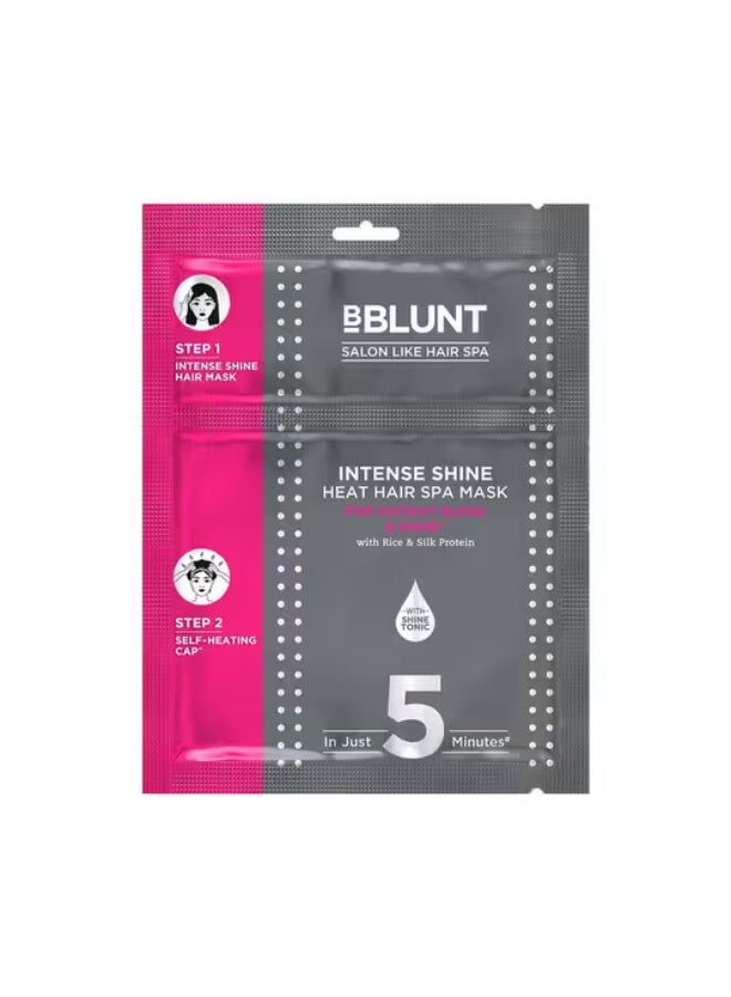 BBLUNT Unscented Intense Shine Heat Hair Spa Mask for Dull Hair With Rice & Silk Protein For Salon-Like Hair Spa At Home - 70 Grams (Pack Of 2) - Image 3